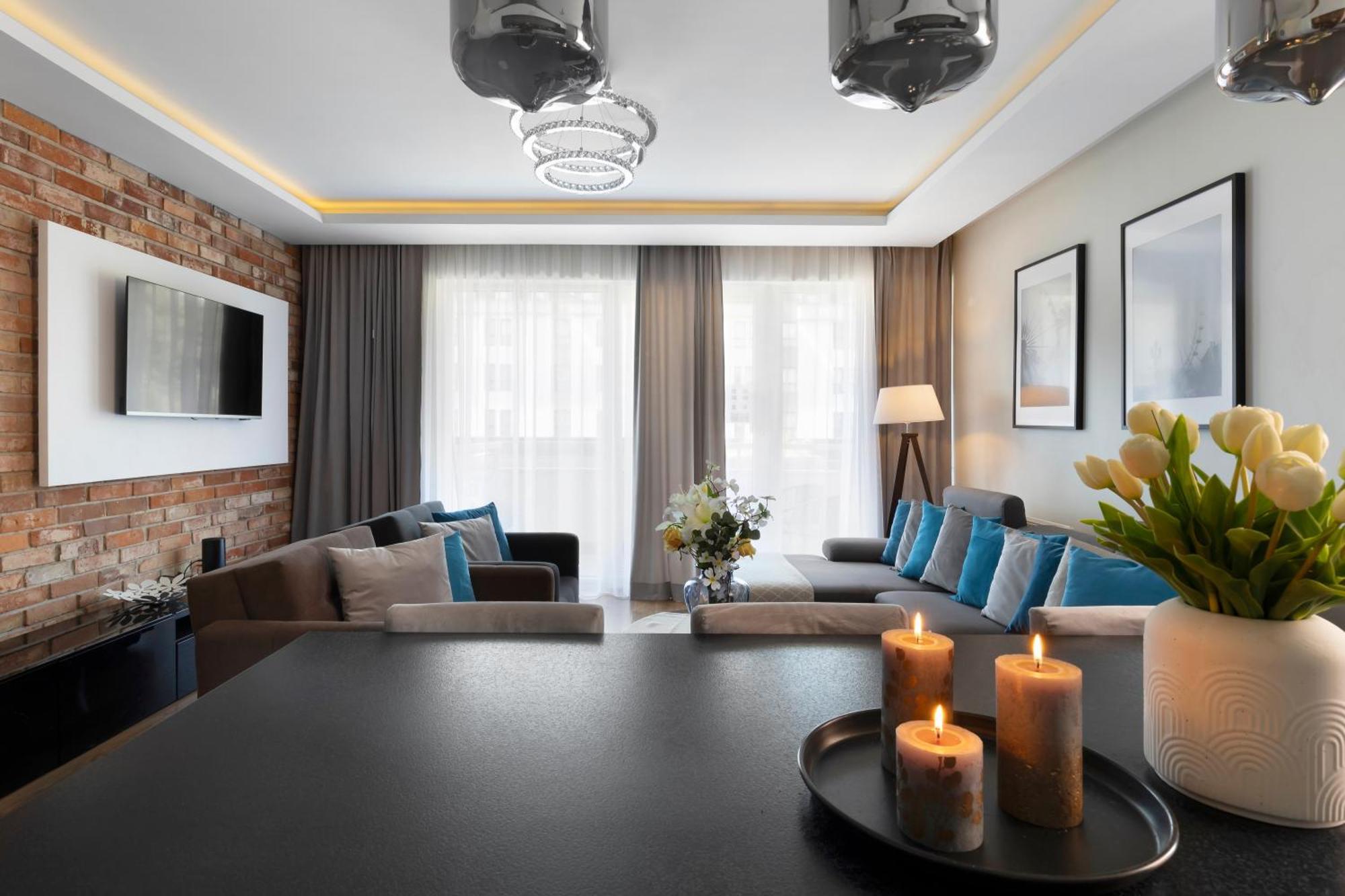 Elite Apartments Downtown Premium Gdansk Luaran gambar